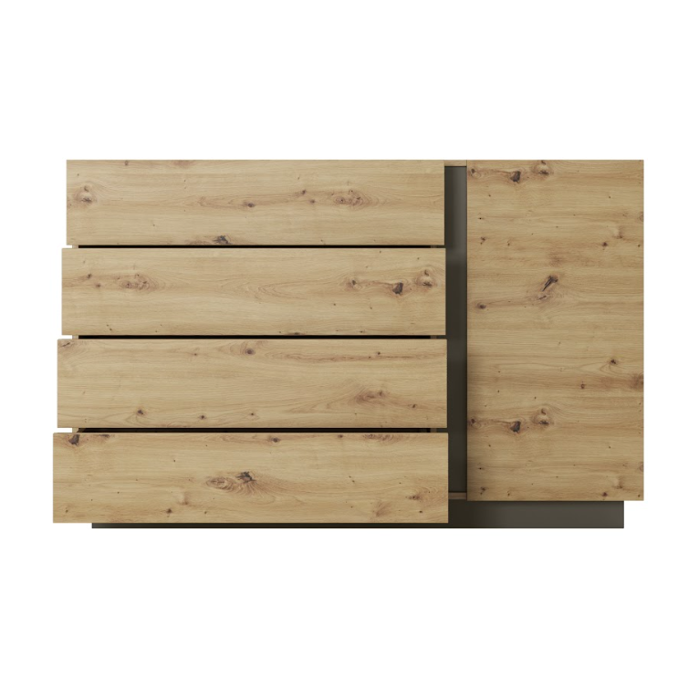 Komoda Arco [138 d4s graffite] 1