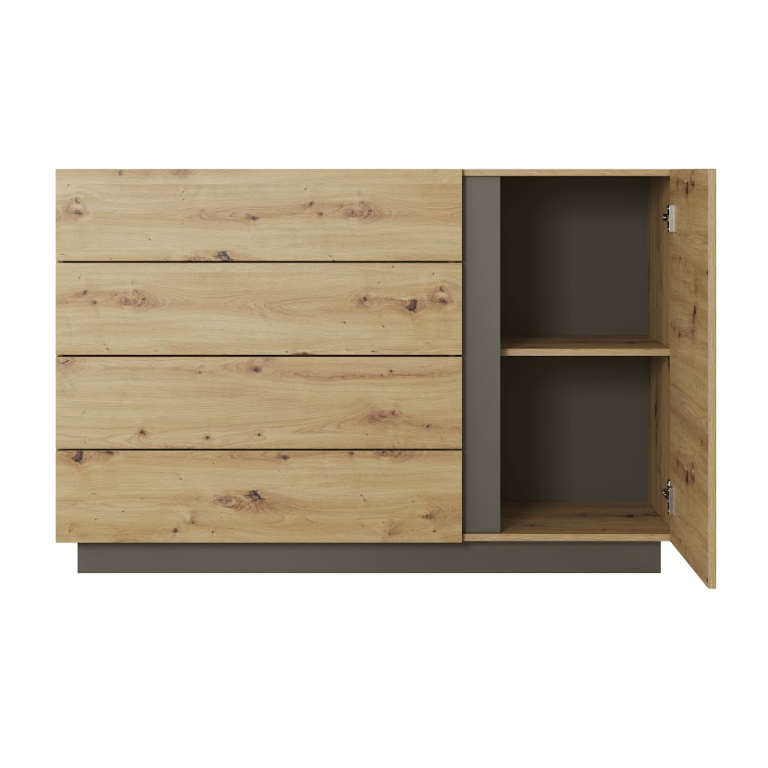 Komoda Arco [138 d4s graffite] 2