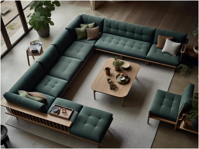 Kodėl vertėtų rinktis U formos minkštą kampą?