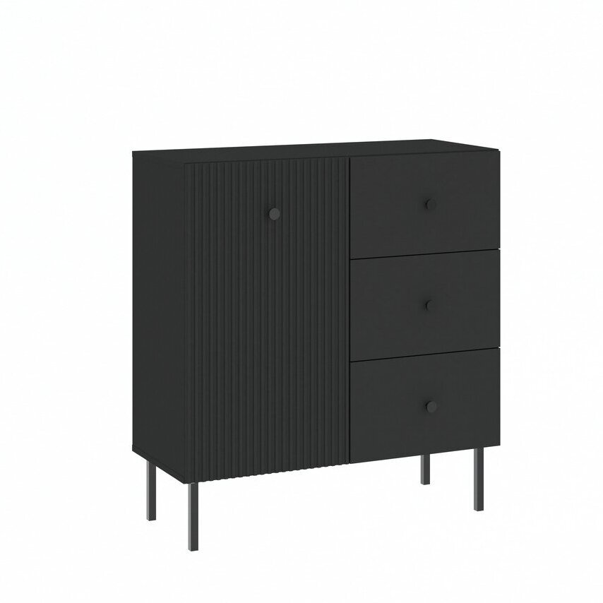 Komoda Viena Black 1D3S 1