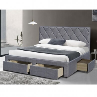 Lova su stalčiais BETINA 160 1 Lova su stalčiais BETINA 160 1