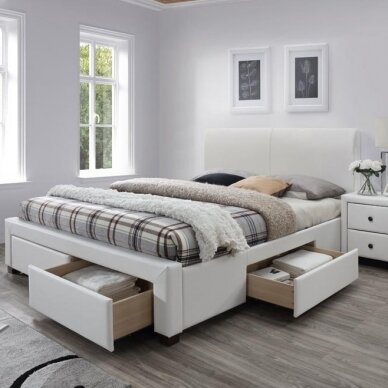 Lova su stalčiais MODENA-2 160 Lova su stalčiais MODENA-2 160