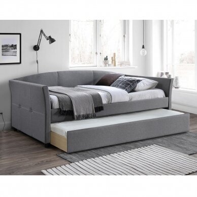 Lova su ištraukiamu papildomu čiužiniu* SANNA 90