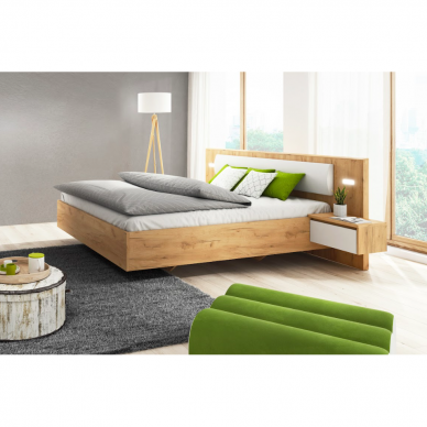 Lova su naktiniais staliukais Xelo 1