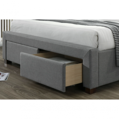 Lova su stalčiais PERCY 160 2 Lova su stalčiais PERCY 160 2