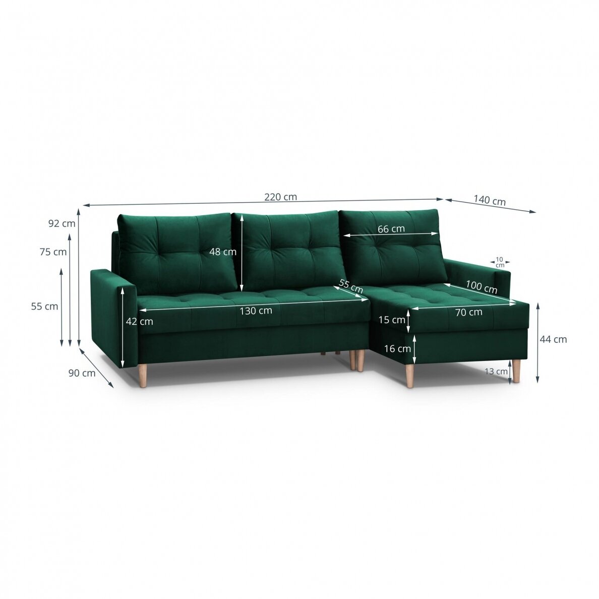 Minkštas kampas Candi L 9 Minkštas kampas Candi L 9