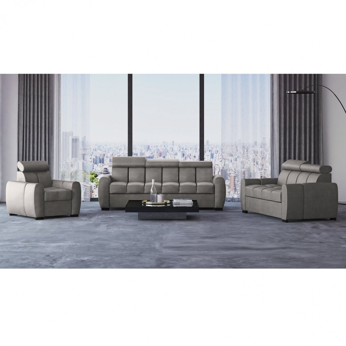 Minkštu baldu komplektas Gomez Minkštu baldu komplektas Gomez