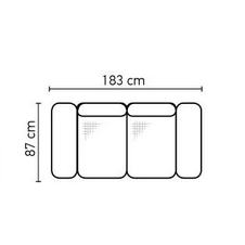 Minkštų baldų komplektas GO 3+2+1 5 Minkštų baldų komplektas GO 3+2+1 5