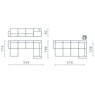 Minkštas kampas Left I 1 Minkštas kampas Left I 1