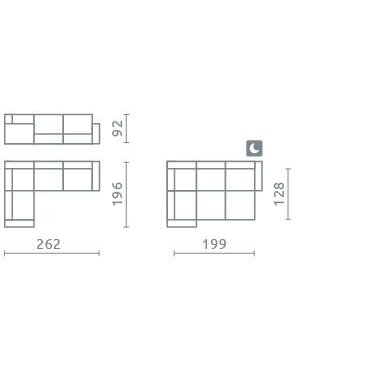 Minkštas kampas Left II 1 Minkštas kampas Left II 1