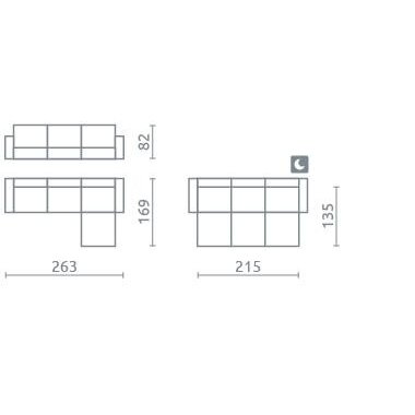 Minkštas kampas Man 1 Minkštas kampas Man 1