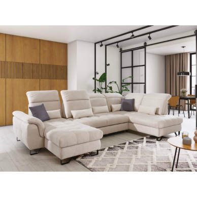 Minkštas kampas Giovani U 1 Minkštas kampas Giovani U 1