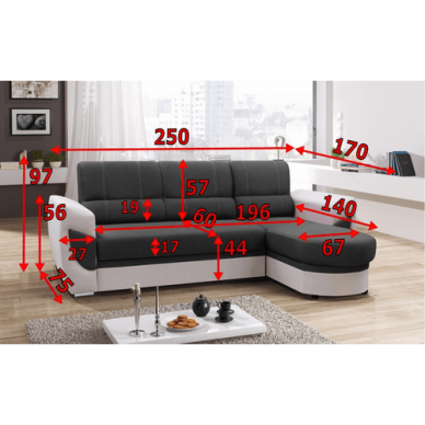 Minkštas kampas Rendi 1 Minkštas kampas Rendi 1