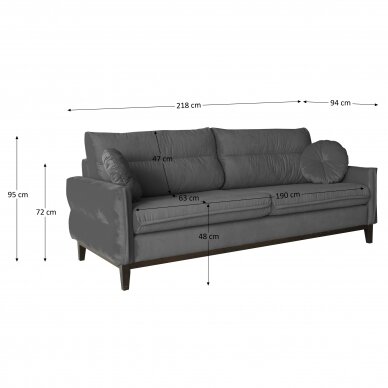 Minkštu baldu komplektas Bellano 3 Minkštu baldu komplektas Bellano 3