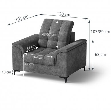 Minkštu baldu komplektas SNAP 4 Minkštu baldu komplektas SNAP 4