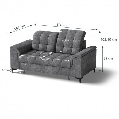 Minkštu baldu komplektas SNAP 5 Minkštu baldu komplektas SNAP 5