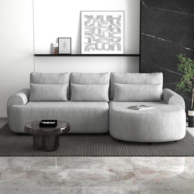 Minkštas kampas Olivio L Minkštas kampas Olivio L