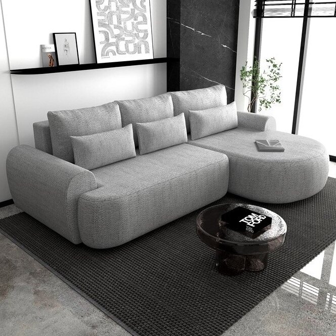 Minkštas kampas Olivio L 1 Minkštas kampas Olivio L 1