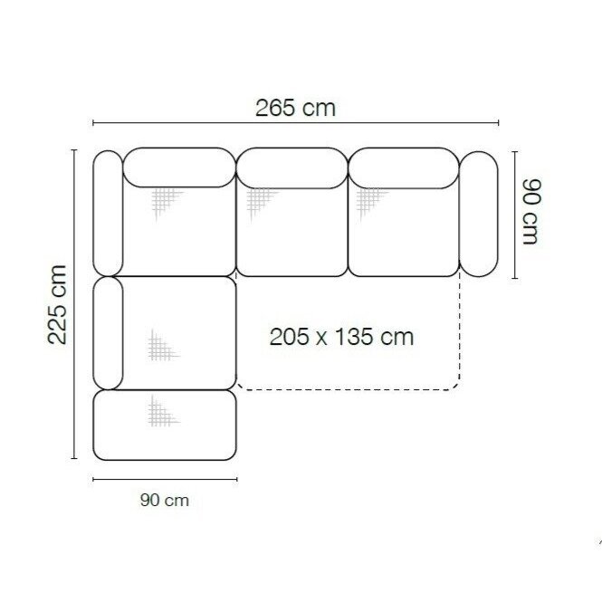 MInkštas kampas ANIS 4 MInkštas kampas ANIS 4