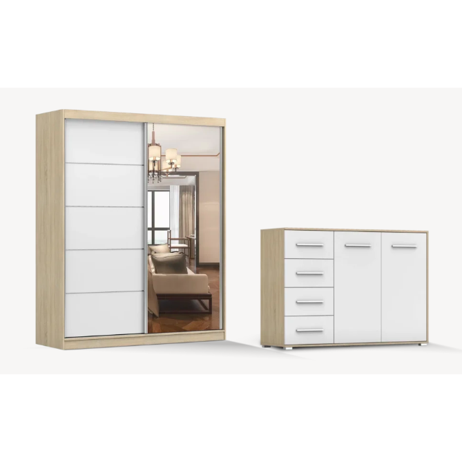 Miegamojo komplektas [Bella spinta / komoda Frida 01] 2