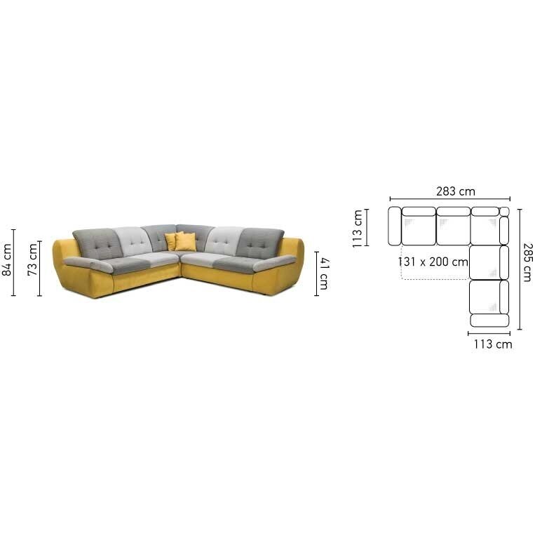 Minkštas kampas MOL 2 3