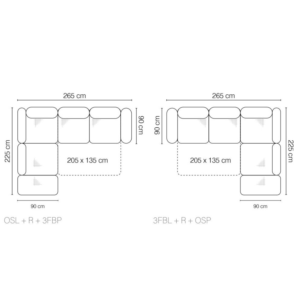 MInkštas kampas BUSTO 2