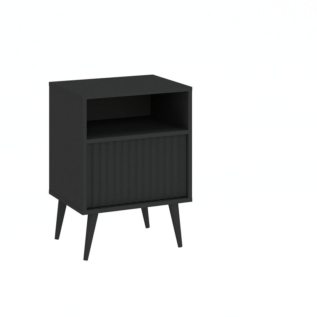 Naktinis staliukas Barcelona Black 1 Naktinis staliukas Barcelona Black 1