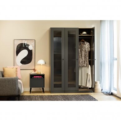 Naktinis staliukas Barcelona Black 4 Naktinis staliukas Barcelona Black 4