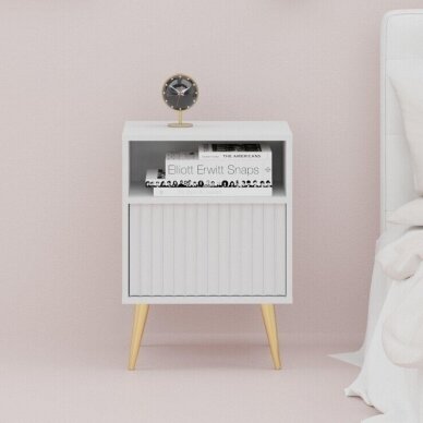 Naktinis staliukas Barcelona White Naktinis staliukas Barcelona White