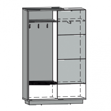 Prieškambario komplektas Hybrid HYB-16 2