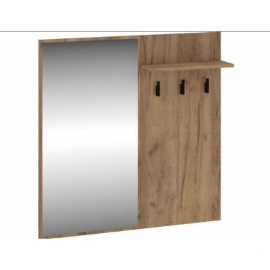 Rūbų kabykla su veidrodžiu BOSS-19 Rūbų kabykla su veidrodžiu BOSS-19