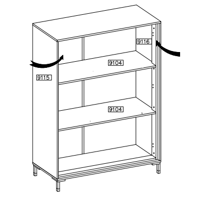 Sekcija PARII A (black) 6