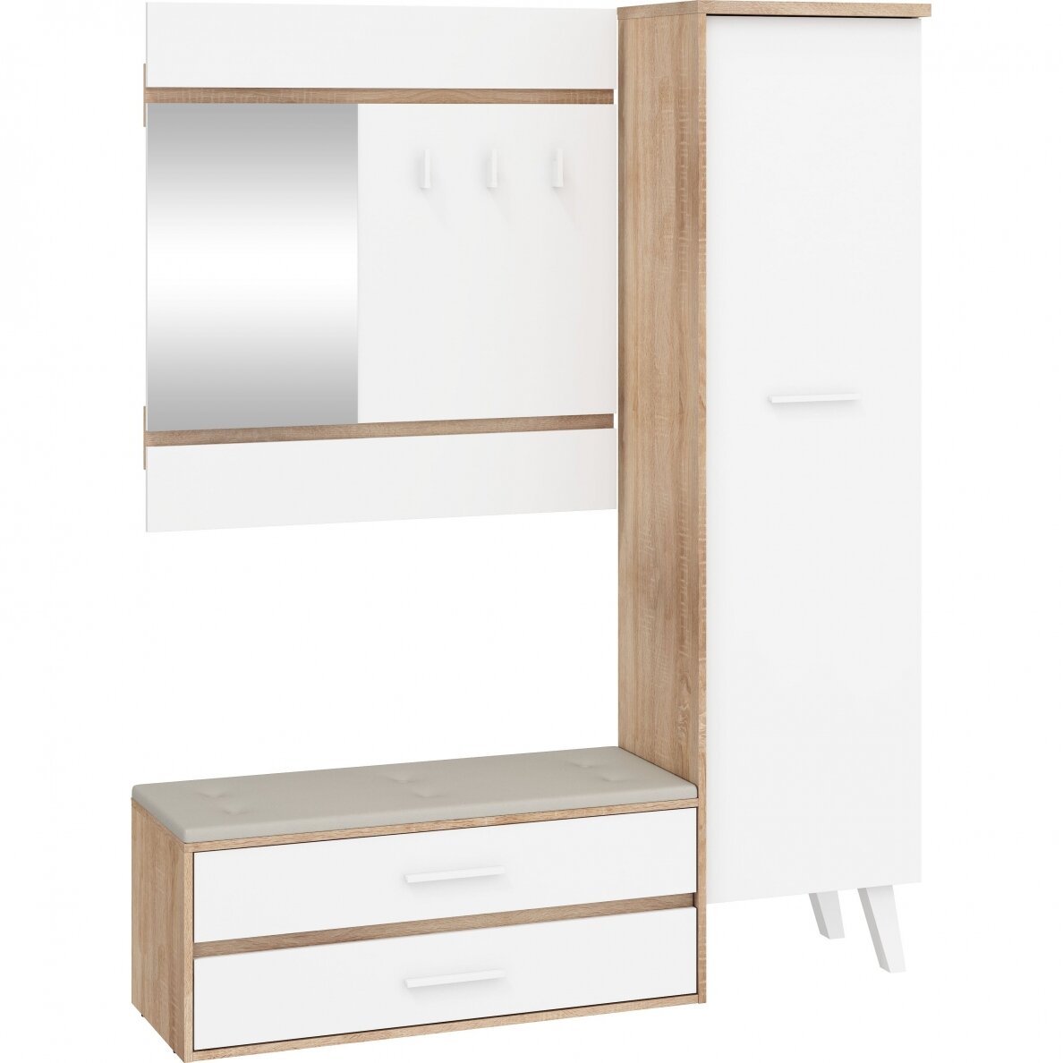 Prieškambario komplektas Nordis NOR-18 5 Prieškambario komplektas Nordis NOR-18 5