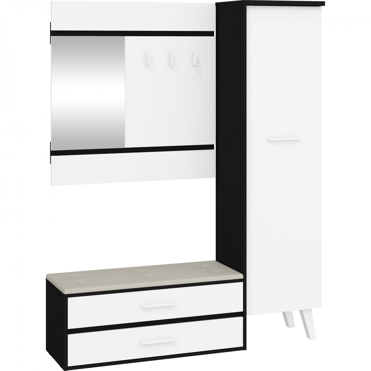 Prieškambario komplektas Nordis NOR-18 4