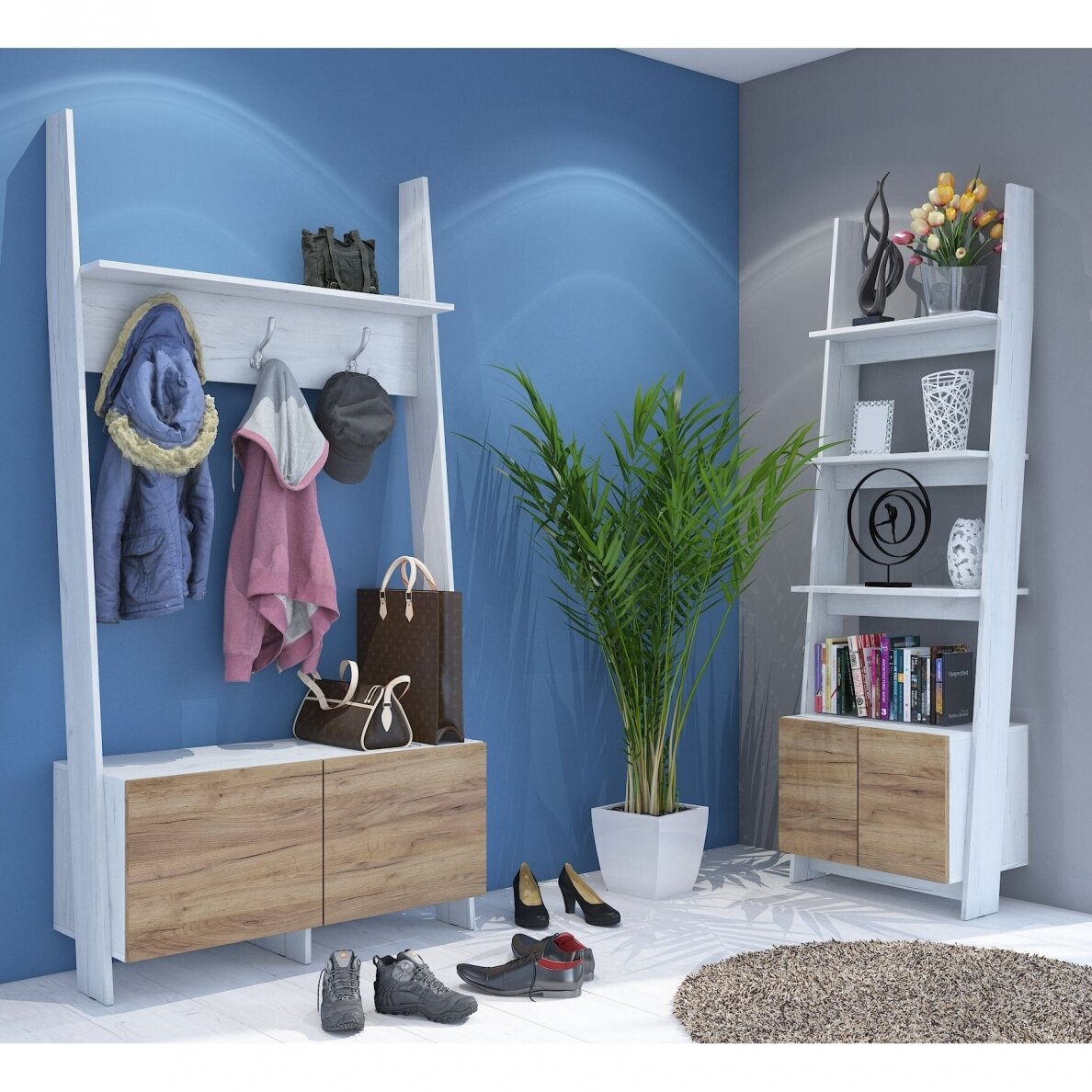 Rūbų kabykla Rack RAC-10 6 Rūbų kabykla Rack RAC-10 6