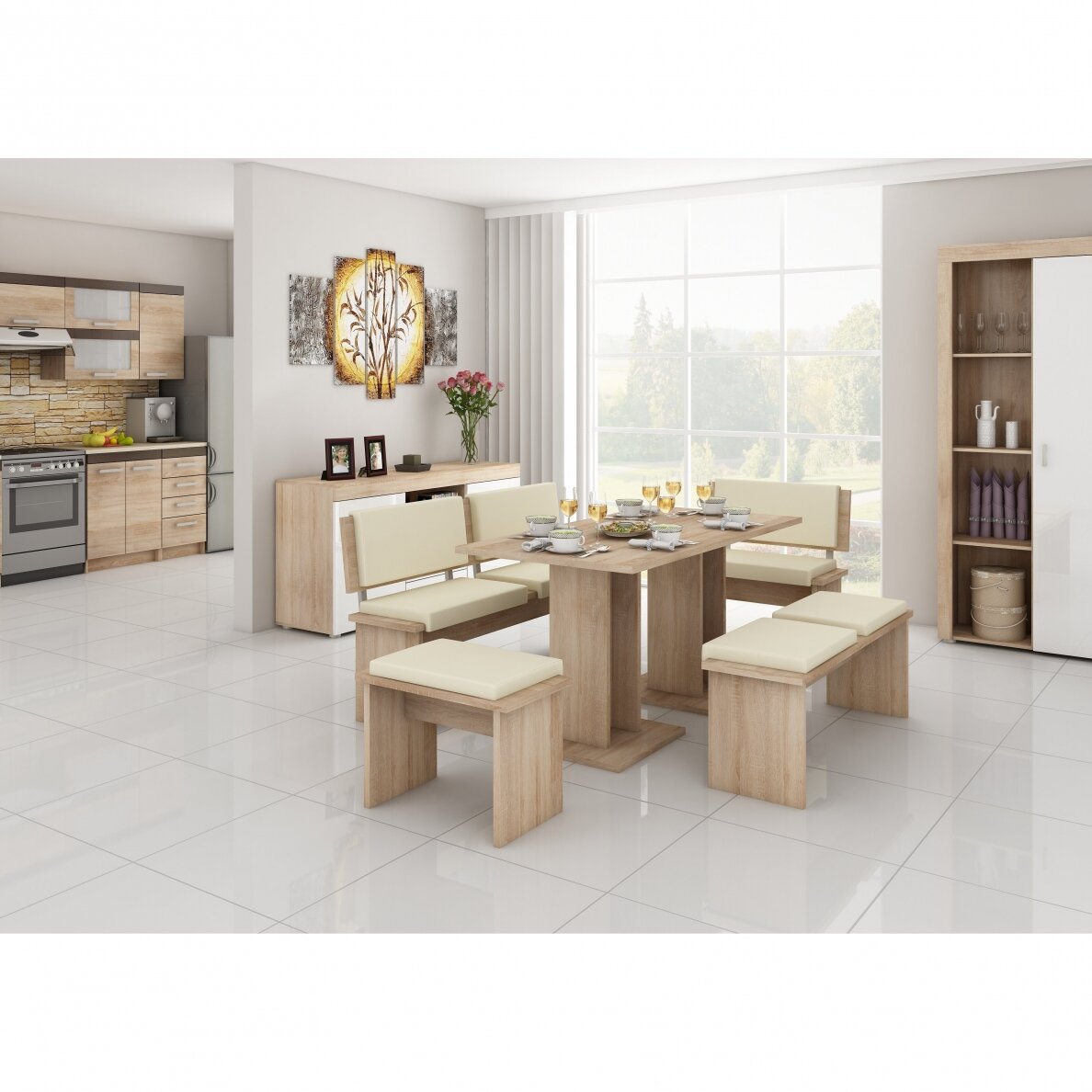 Virtuvinis minkštasuolis BON-01 8 Virtuvinis minkštasuolis BON-01 8