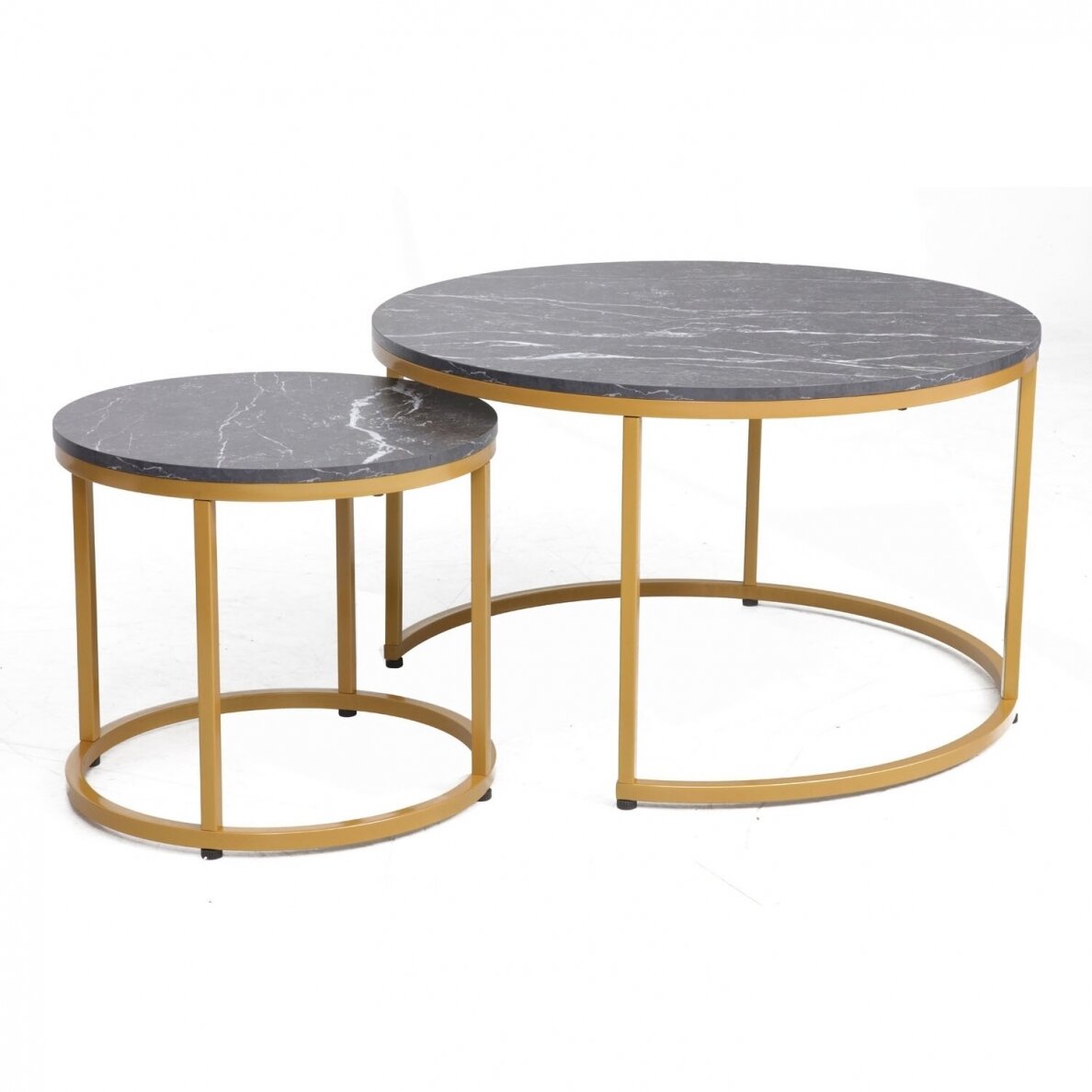 Žurnalinių staliukų rinkinys Dion Gold 6