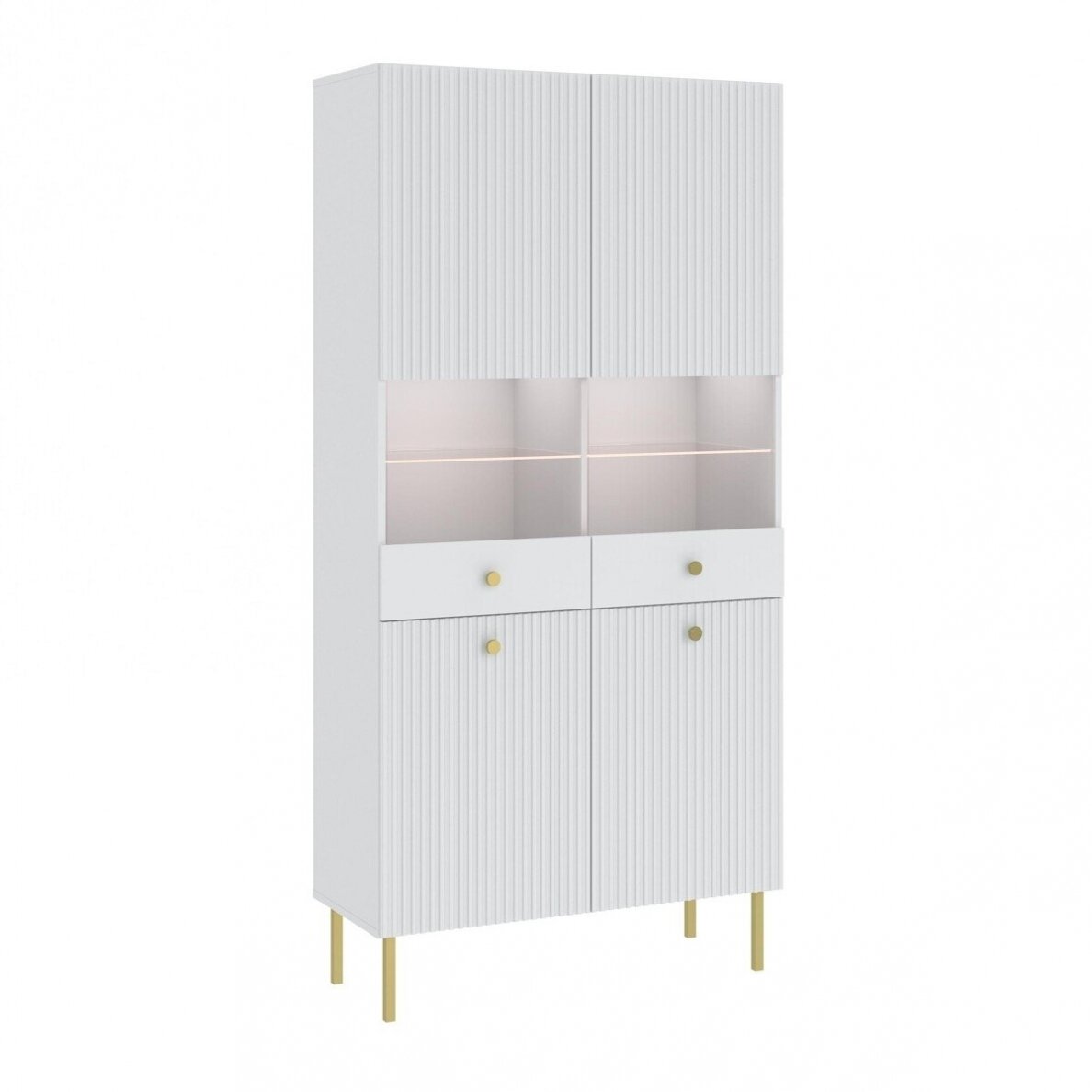 Vitrina Viena White 4D 11