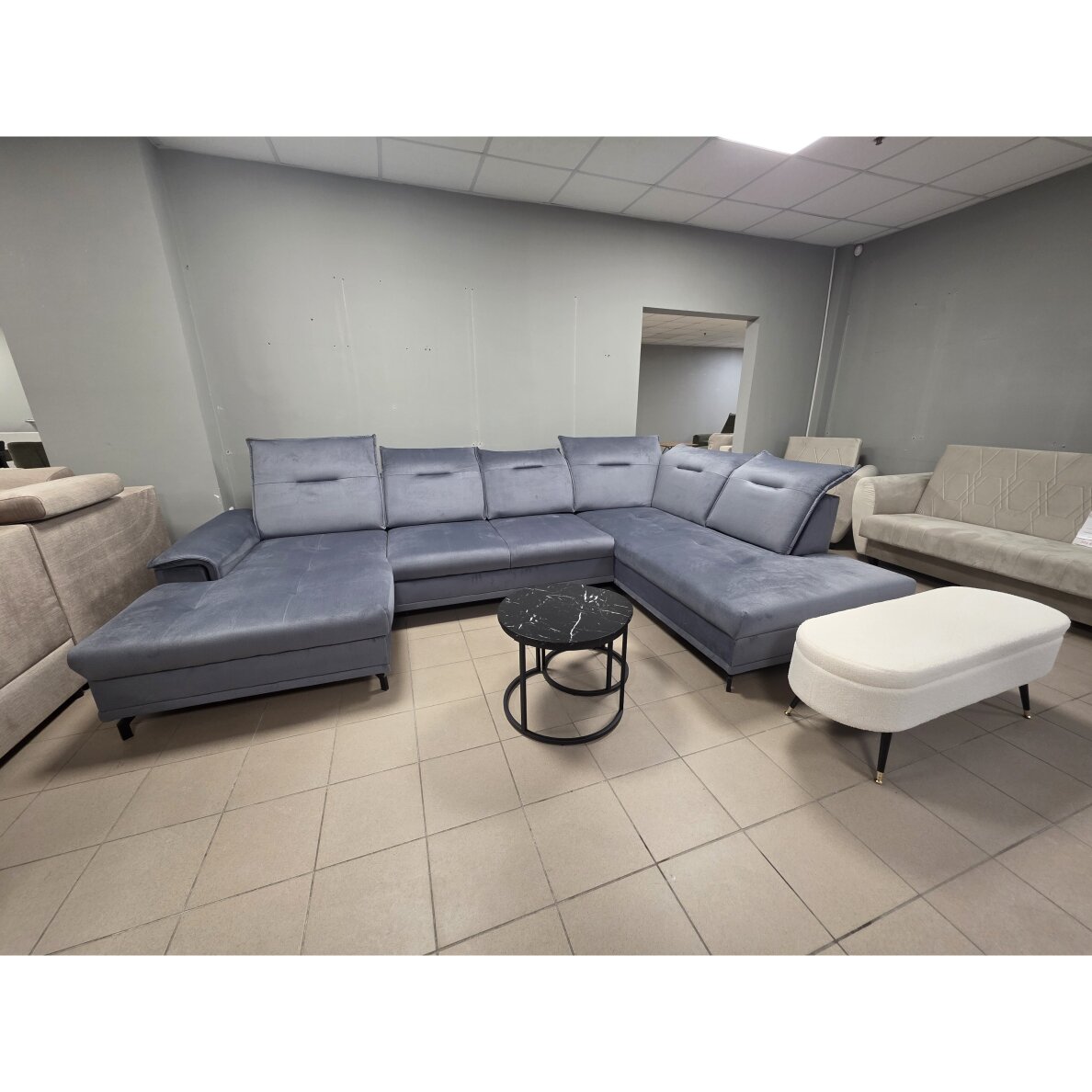 U formos minkštas kampas Uno 14 U formos minkštas kampas Uno 14