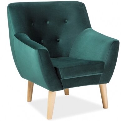 Fotelis SNO 1 velvet 7 Fotelis SNO 1 velvet 7