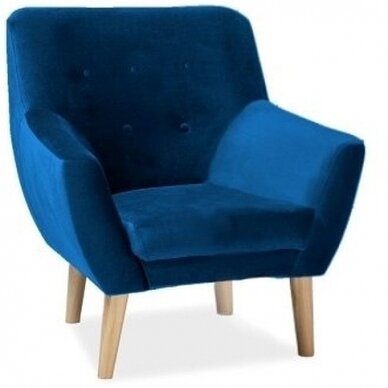 Fotelis SNO 1 velvet 5 Fotelis SNO 1 velvet 5