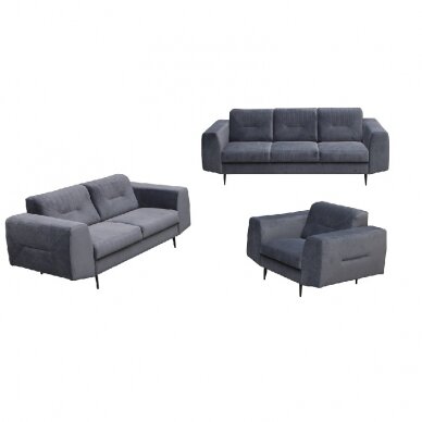 Minkštų baldų komplektas Milan 7 Minkštų baldų komplektas Milan 7