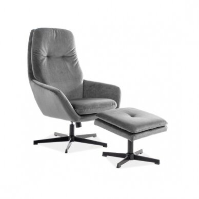 Fotelis su pakoju Ford Velvet 1 Fotelis su pakoju Ford Velvet 1