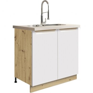 Spintelė kriauklei GLA 12D (80 cm) 4 Spintelė kriauklei GLA 12D (80 cm) 4