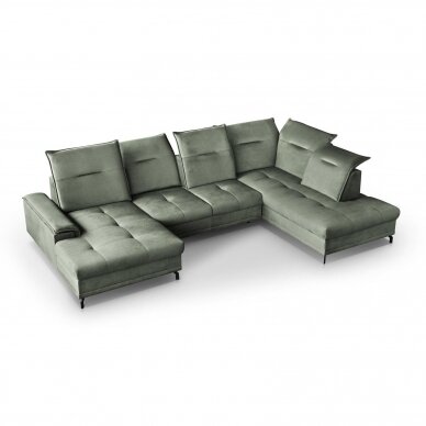 U formos minkštas kampas Uno 13 U formos minkštas kampas Uno 13