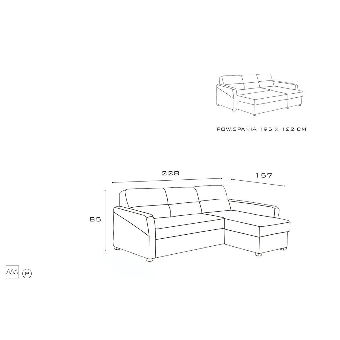 Minkštas kampas Livia 3 Minkštas kampas Livia 3