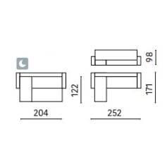 Minkštas kampas Porto 14 Minkštas kampas Porto 14