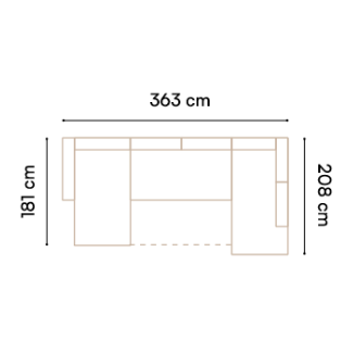 Minkštas kampas Garda I 13 Minkštas kampas Garda I 13