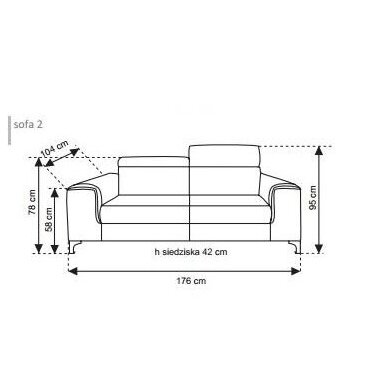 Sofa NOVA 5 1