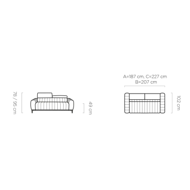 Sofa Gandi S140 7